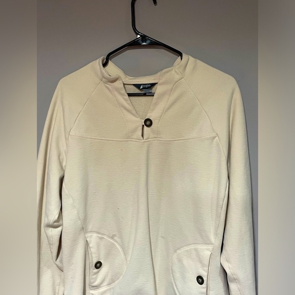 Mountain Equipment Co-op- MEC Women’s Sweater- US Size XL - Cream White - Picture 3 of 4